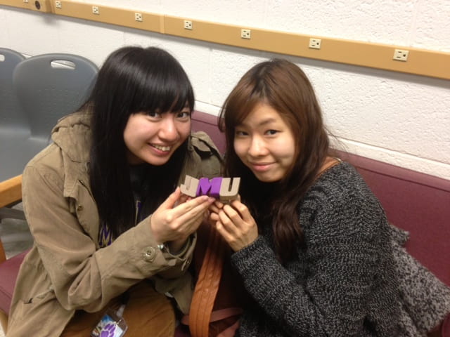 Hiroshima University students at JMU 3-SPACE