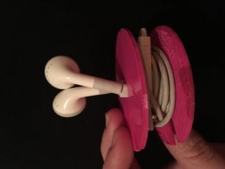 Earbud Organizer with OpenSCAD