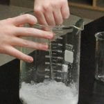 sodium polyacrylate forms a gel with water