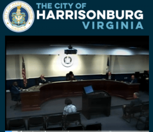 Harrisonburg City Council Streaming 