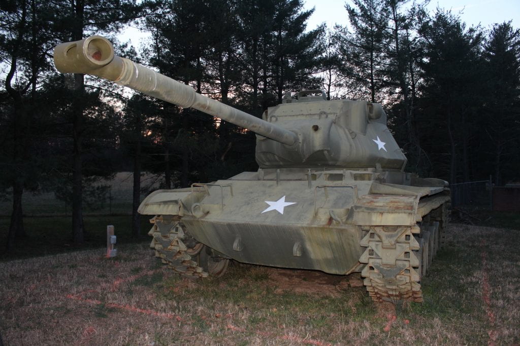 Tank at Ft. A.P. Hill