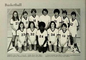 1977 Women's Basketball Team