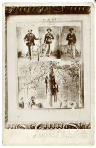 Figure 2 - Cabinet Card, SS Griffith & Co, Clifton Forge VA, 1891