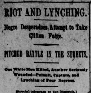 Figure 4. Richmond Dispatch, October 18, 1891